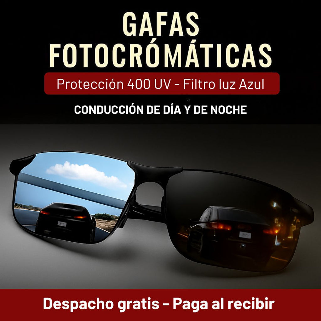 GAFAS DE SOL FOTOCROMATICOS + ESTUCHE